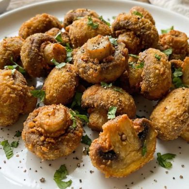 Nấm mỡ chiên giòn