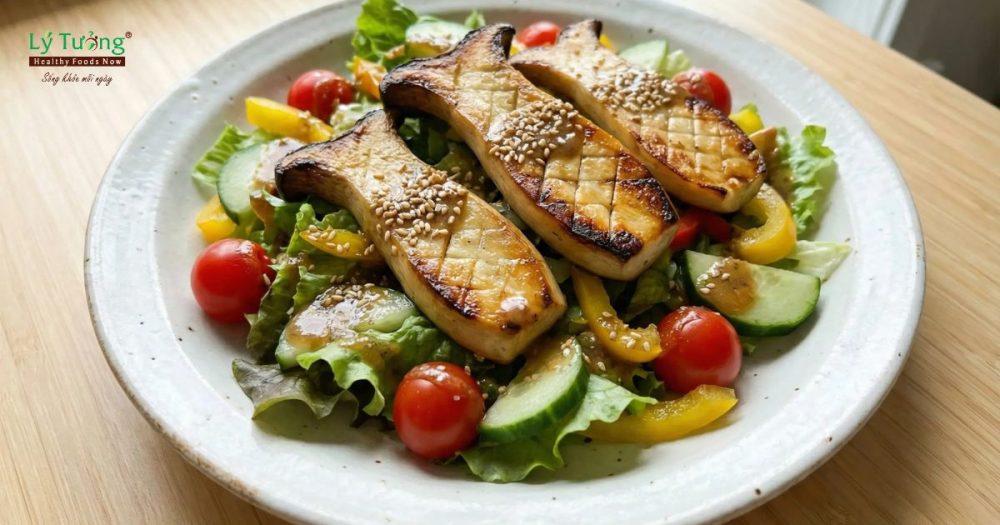 Salad Nấm Đùi Gà Nướng