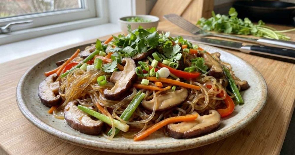 Miễn xào nấm đông cô
