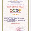 Chứng nhận OCOP - Bột canh tôm nấm