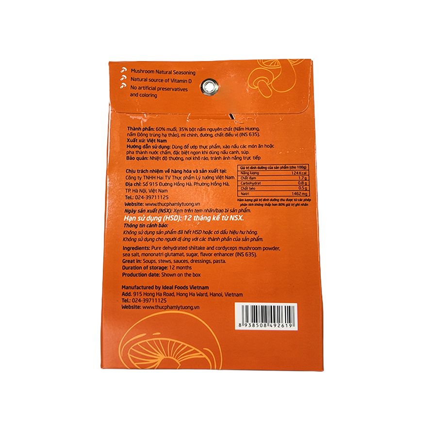 Alternative view of Bột Canh Nấm Lý Tưởng 150g