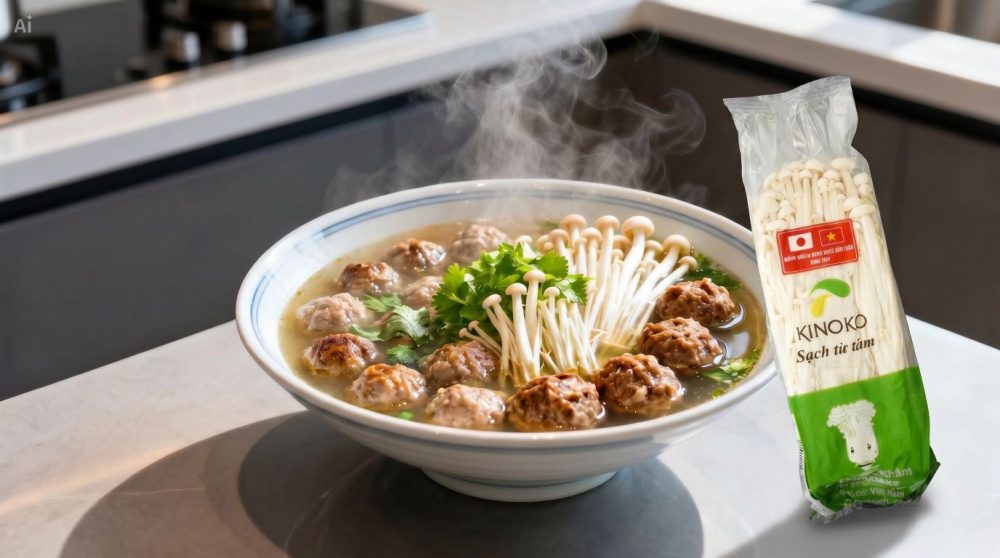 Nấm kim châm kinoko