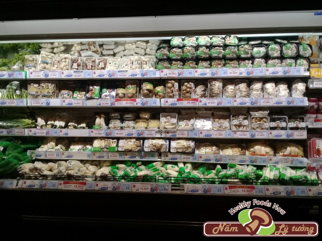 Sản phẩm của Nấm Lý Tưởng tại Aeon Mall Long Biên