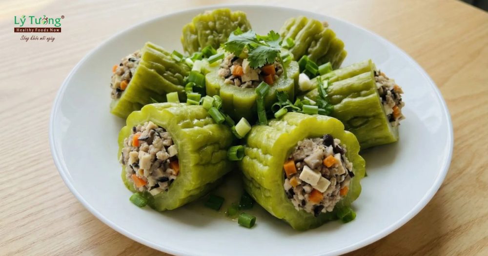 Khổ qua nhồi nấm