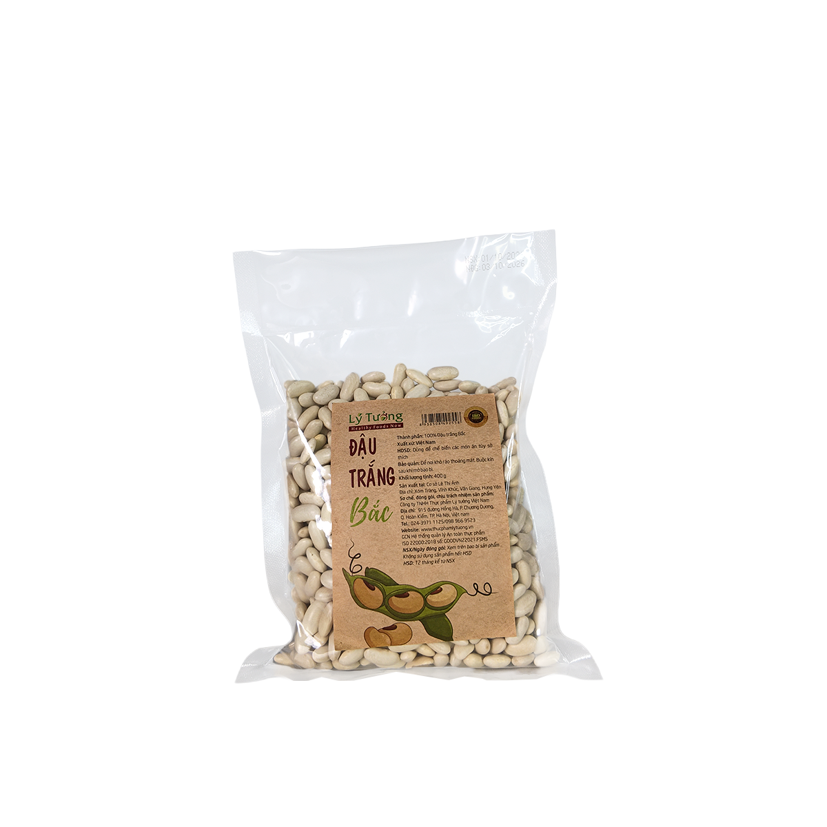 Đậu Trắng Lý Tưởng 400g