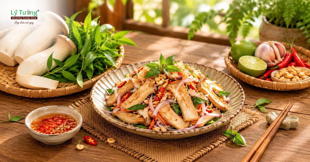 Nộm nám đùi gà thơm ngon khó cưỡng