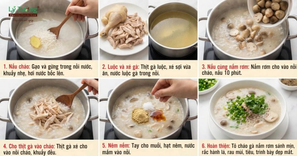Các bước thực hiện món ăn