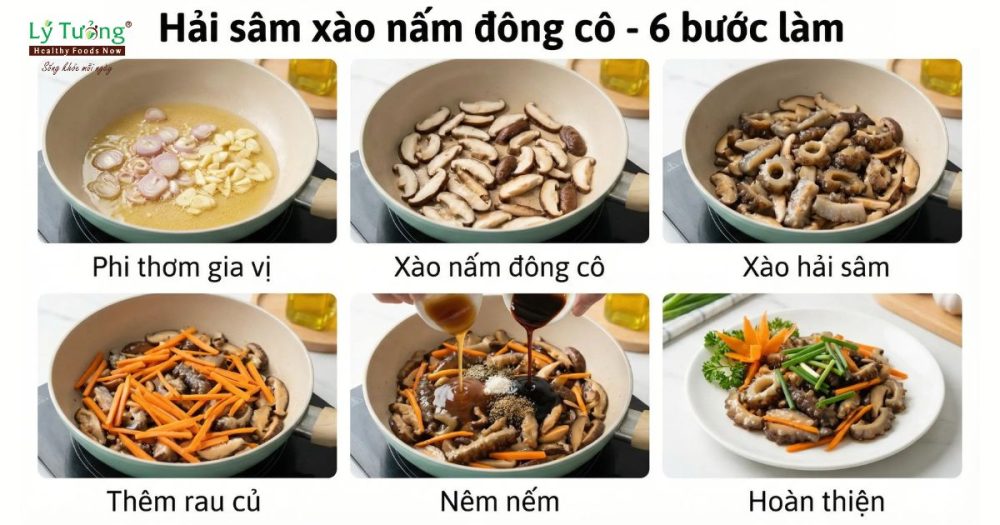 Các bước thực hiện món ăn đơn giản tại nhà