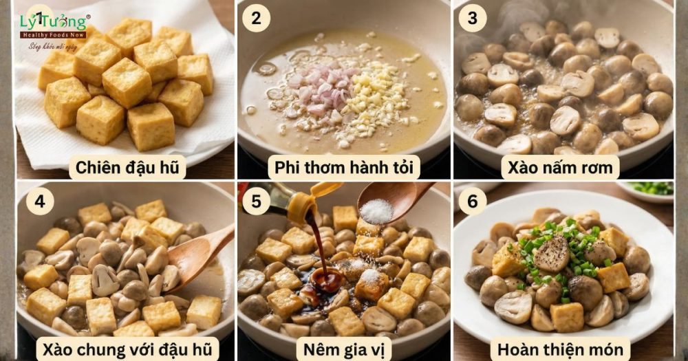 Các bước thực hiện tạo nên thành phẩm siêu tốn cơm