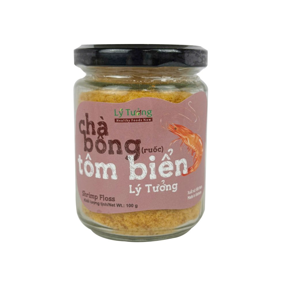 Chà bông tôm biển