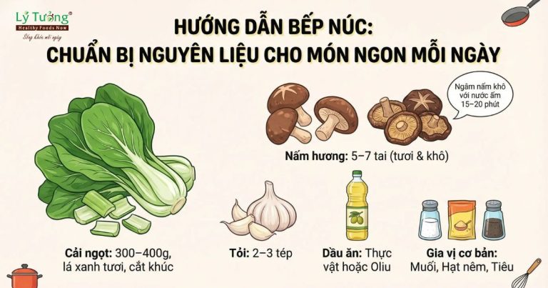 Các nguyên liệu cần chuẩn bị