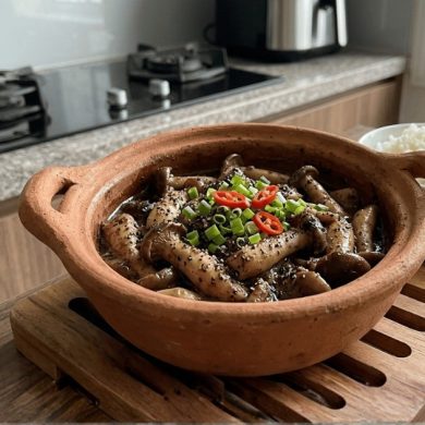 Nấm Mối Kho Tiêu – Món Ngon Đậm Đà Đưa Cơm Ngày Mưa