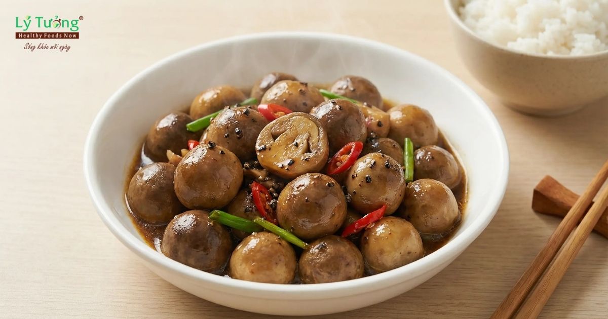 Nấm rơm nấu món gì ngon?