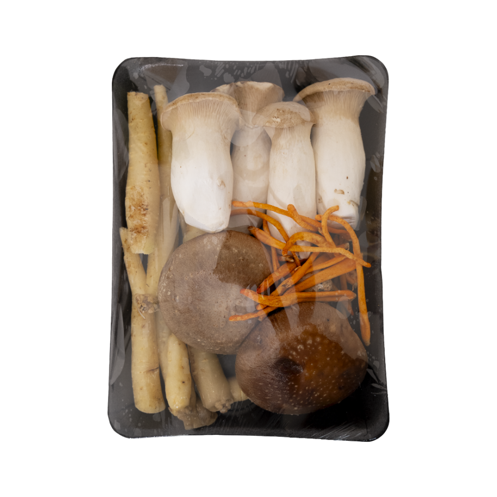 Hỗn hợp nấm và sâm