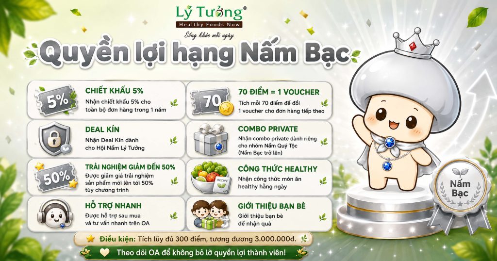 Quyền lợi Nấm Bạc